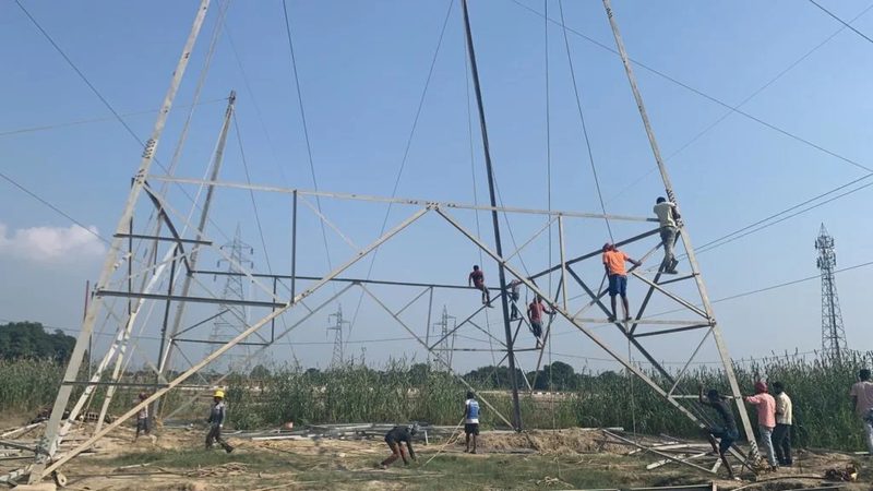 HT Transmission Line Construction